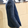 Free Shipping Long Sleeve Cotton Mens Suit Jackets 919SJ-K431-101-Blue-1