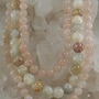 Moonstone and Peach Aventurine Necklace-1