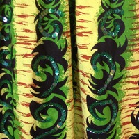 Green Retro Inspired Skirt - Thumbnail 1