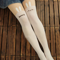 Japanese kawaii rabbit false high pantyhose - Thumbnail 1