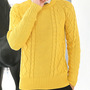 New Fashion Korean Style Round Neck Men Sweater 919SJ-F88-91-Beige-3