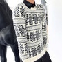 New Fashion Korean Style Round Neck Men Sweater 919SJ-K212-78-White-1