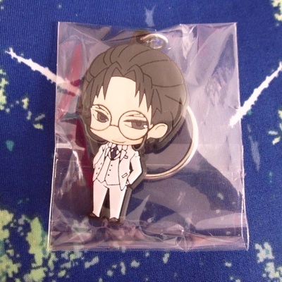 Hanayaka nari, waga ichizoku - rubber keyholder - miyanomori tadashi / hiroshi / susumu