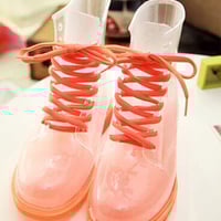 Fashion kawaii candy color rain boots - Thumbnail 4