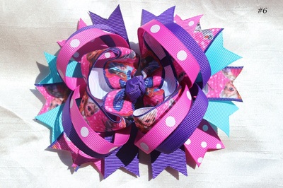 Frozen Boutique Hair Bow Clip