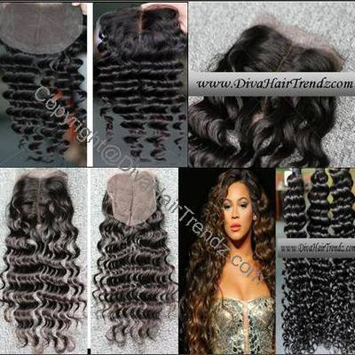 16" brazilian remy deep wave hair [3 bundles] + 12" closure [complete look!]