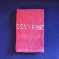 Don't Panic Towel - Thumbnail 2