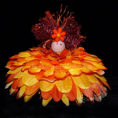 Suzie the flower petal faerie, fairy, ooak