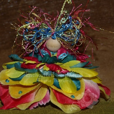 Nova the flower petal faerie, fairy, ooak
