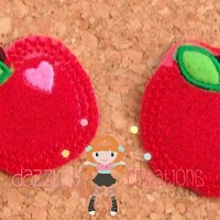 Custom/Back to School/Chunky Necklace/Boutique Hairbow/Girls Jewelry/Photo Props/Girls Hair Bows/Apple/School Bus/ABC - Thumbnail 1