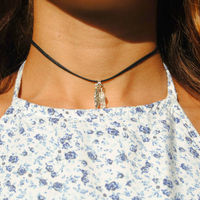 Black Quartz Choker - Thumbnail 1