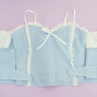 Apinko Design Grids Strap Tube Top Free Ship SP140949 - Thumbnail 4