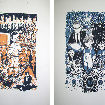 Literature prints 6 pack