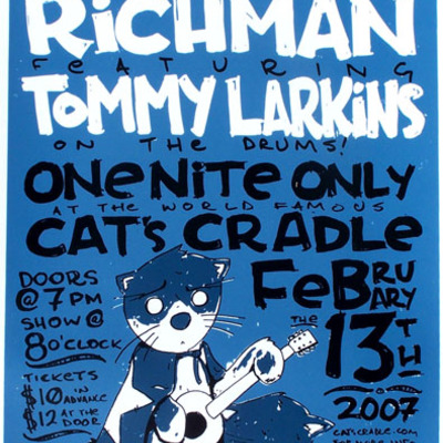 Jonathan richman, carrboro, nc 2007