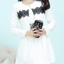 Summer Fashion Chiffon New Korean Style Womens Dresses FLA1131-A-8811-65-Black-4