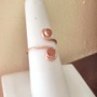 Sunstone wraparound copper  ring-2