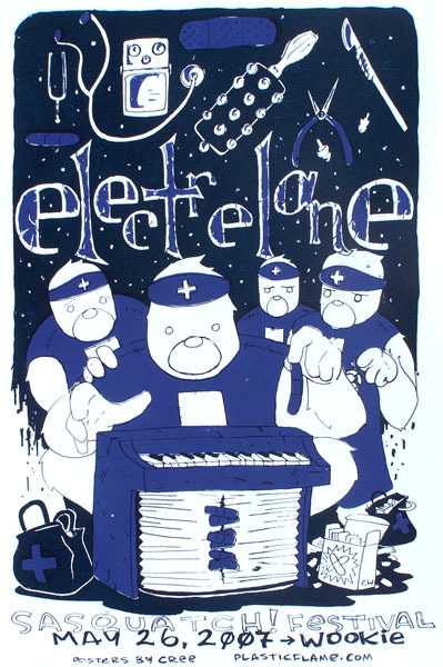 Electrelane, Sasquatch Fest, 2007