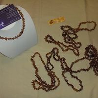 Genuine Baltic Amber Teething Necklace - Raw - Thumbnail 2