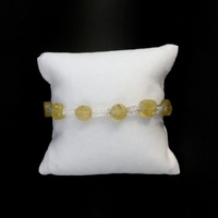 Citrine and Rutilated Quartz Bracelet - Thumbnail 4