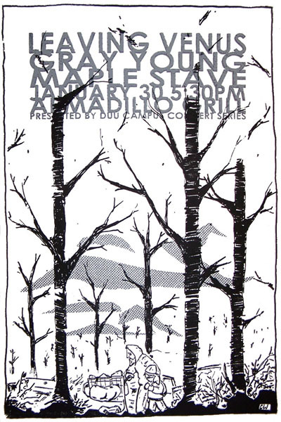 Leaving Venus, Maple Stave, Durham, NC 2009