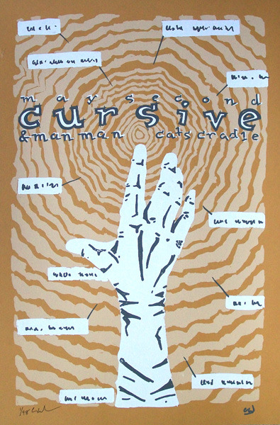 Cursive, Carrboro, NC 2009