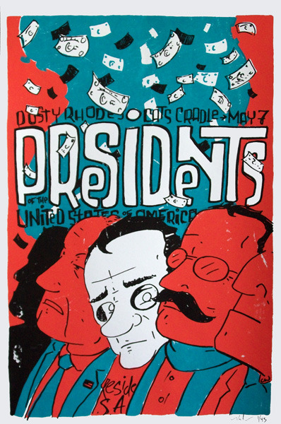 Presidents of the United States of America, Carrboro, NC 2009