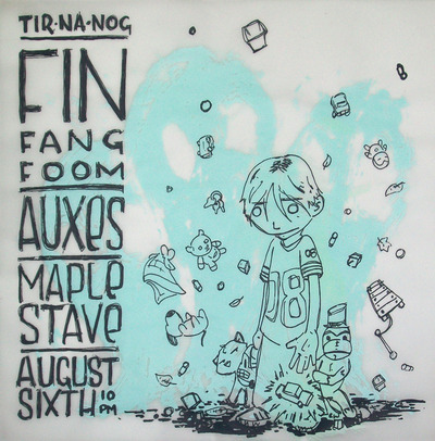 Fin Fang Foom, Maple Stave, Raleigh, NC 2009