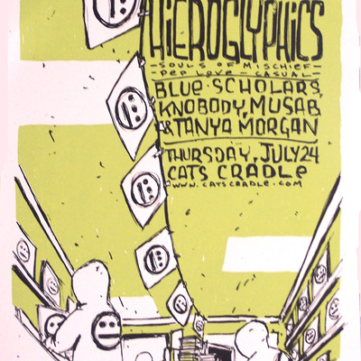 Hieroglyphics, carrboro, nc 2008