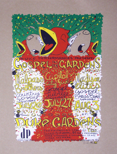 Gospel in the Gardens, Duke, 2008
