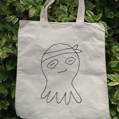 Tote bag - fry cook octopus - Thumbnail 4