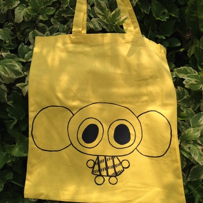 Tote bag - boo-ba-rashka - Thumbnail 3