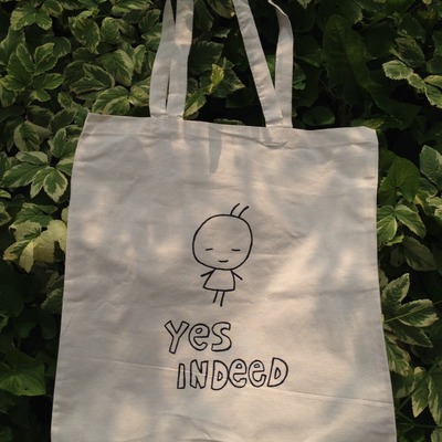 Tote bag - yes indeed i'm froach