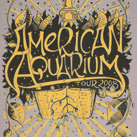 American Aquarium tour print, 2008 - Thumbnail 1