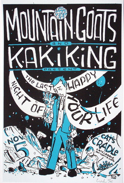 Mountain Goats, Carrboro, NC 2008
