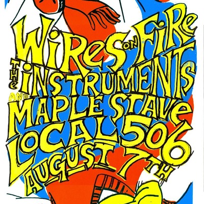 Wires on fire, chapel hill, nc 2005