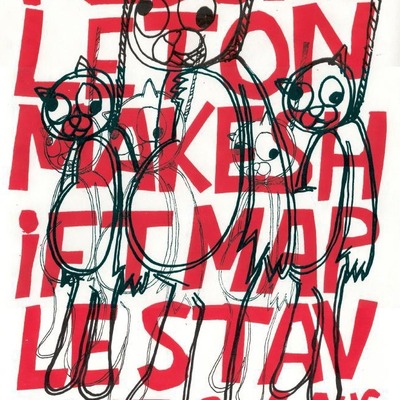 Red skeleton, maple stave, chapel hill, nc 2004