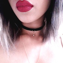 Velvet Kitty Choker 