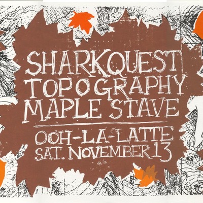 Sharkquest, maple stave, durham, nc 2004