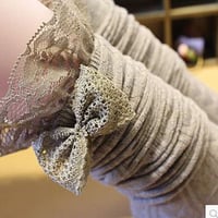 Japanese sweet lace stockings  - Thumbnail 3