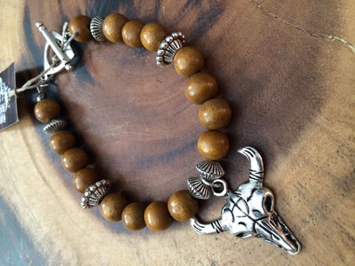 WIld Child Bracelet in Chestnut