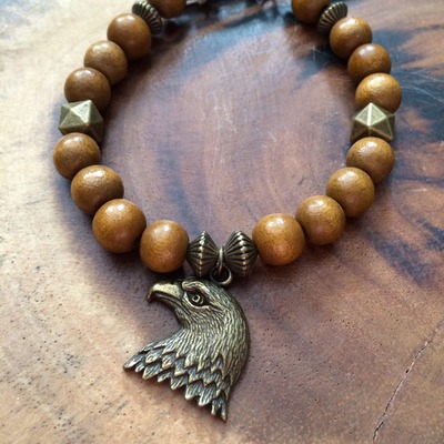 Americana bracelet in chestnut