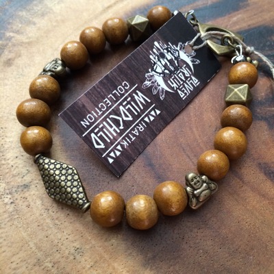 Awakening bracelet in chestnut