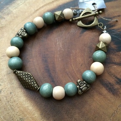 Awakening bracelet in grey mix