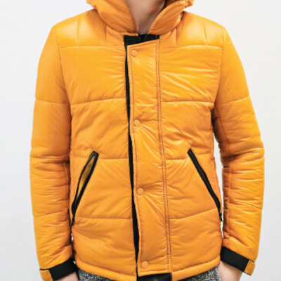 New fashion korean style long sleeves coat 925sj-h04-98-yellow