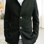 New Fashion Korean Style Long Sleeves Coat 925SJ-H07-123-Dark Gray-3