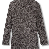 New Fashion Korean Style Long Sleeves Coat 925SJ-H07-123-Black - Thumbnail 4