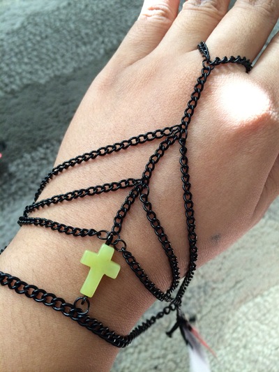 Crossing Paths Hand Harness (Chartreuse)