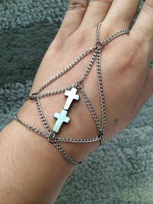 Deluxe Cross Harness Handpiece in Silver