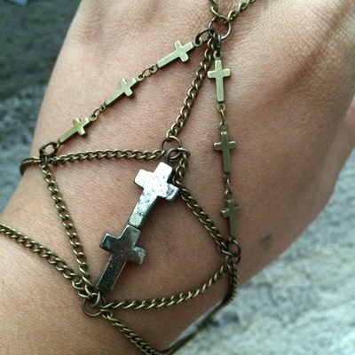 Deluxe double cross harness handpiece