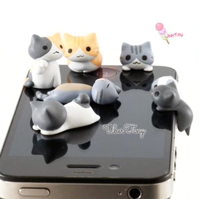 Niconico Nekomura Kitten Dust Plug (Earphone Jack Accessory)